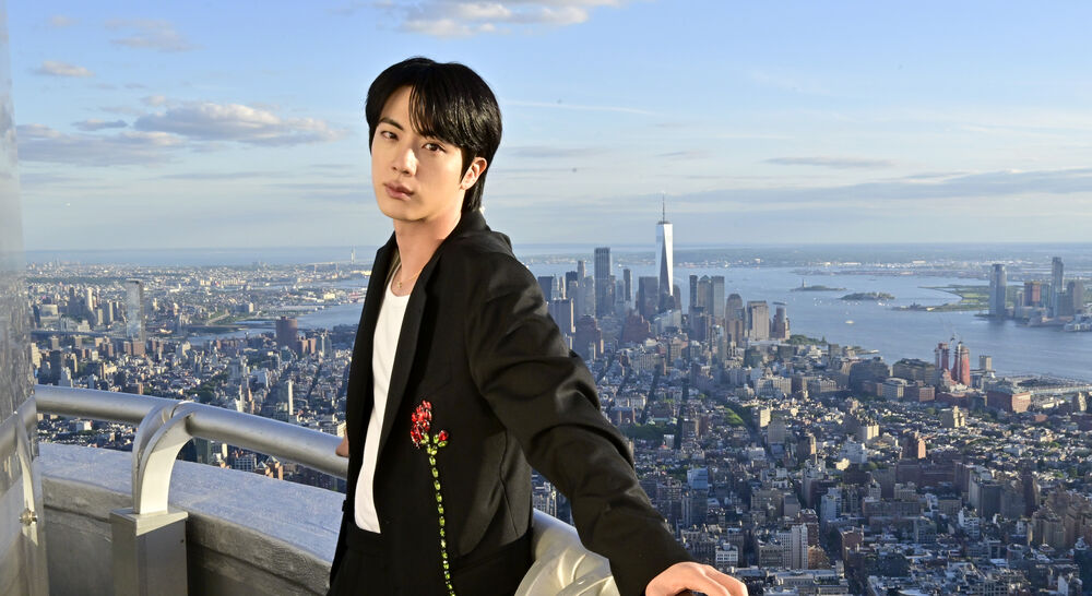 BTS' Jin on the 103rd Floor