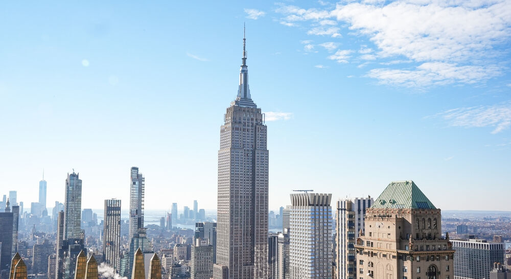 ESB in the NYC skyline
