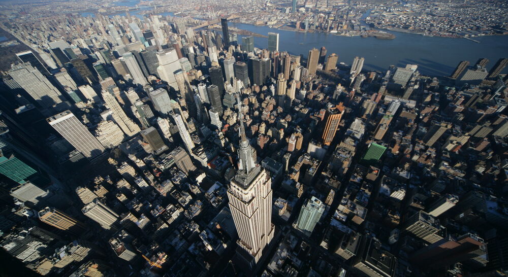 Aerial view of ESB