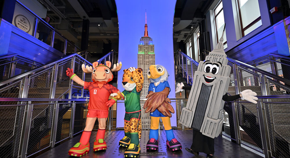 FIFA World Cup 2026 Mascots at ESB