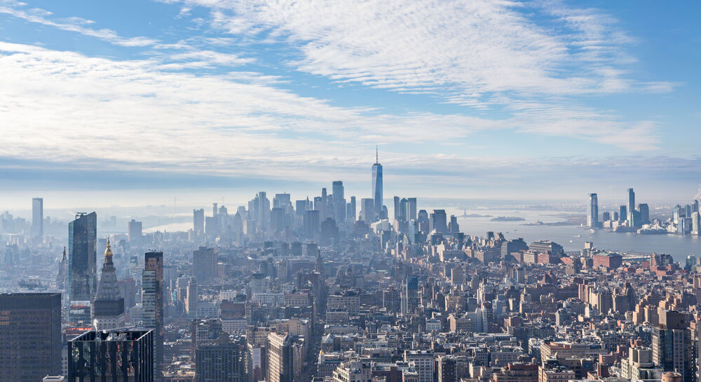 View from the Empire State Building Observation Deck