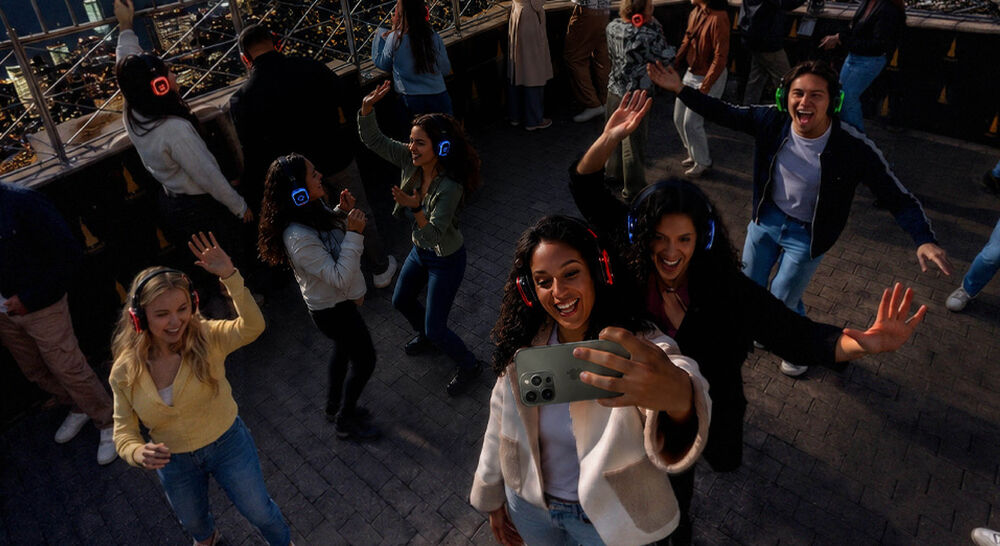 Silent Disco at the Empire State Building Observation Deck