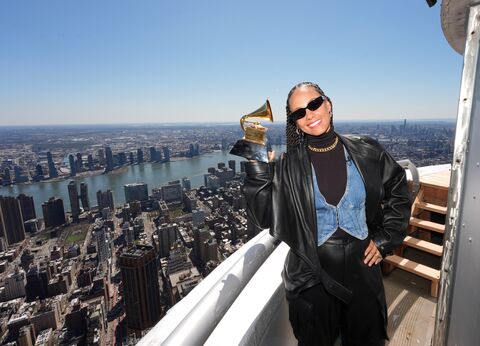 Alicia Keys on the 103rd Floor