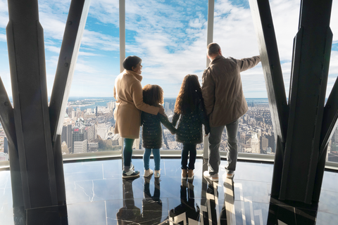 Family on the Empire State Building's 102nd Floor Observation Deck