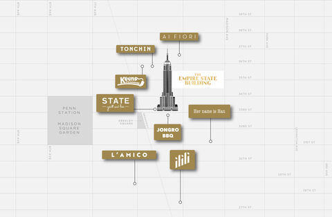 Restaurant Map