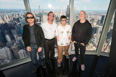 Weezer on the 102nd Floor Observation Deck