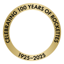 Radio City Rockettes 100 years logo 