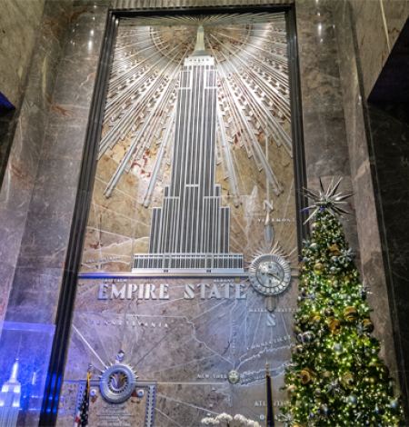 Holidays at Empire State Building