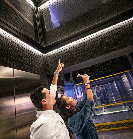 OTIS Elevators with People 2