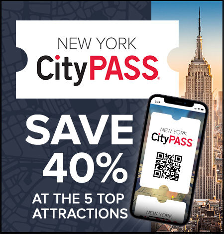 New York CityPass Bespaar 40% bij de 5 topattracties