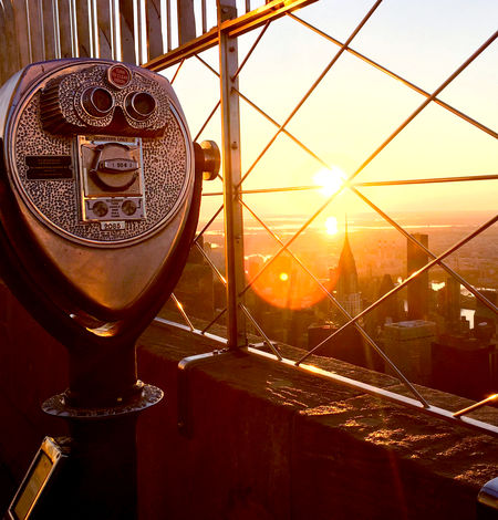 Sunrise and an ESB viewfinder