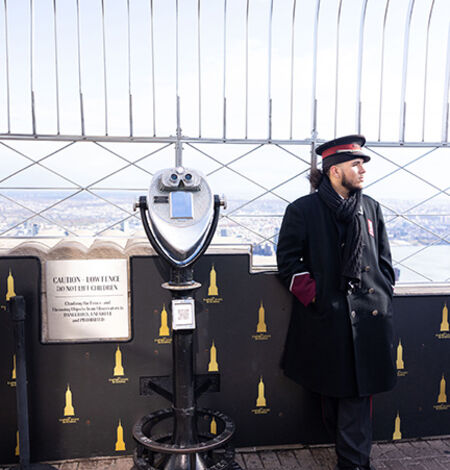 86th Floor observation deck at the Empire State Building Observatory