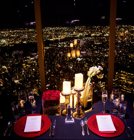 Dinner on 102nd Floor Observation Deck