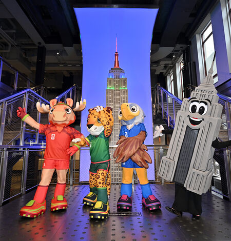 FIFA World Cup 2026 Mascots at ESB