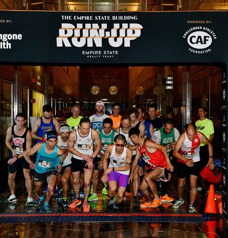 Runners at the starting line