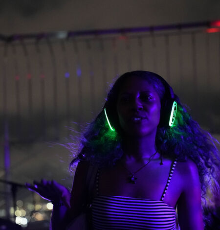 The Silent Disco on the 86th Floor Observation Deck