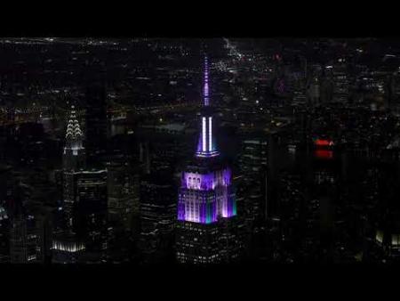 Empire State Building – Robin Hood – Shawn Mendes – Show de música para luzes