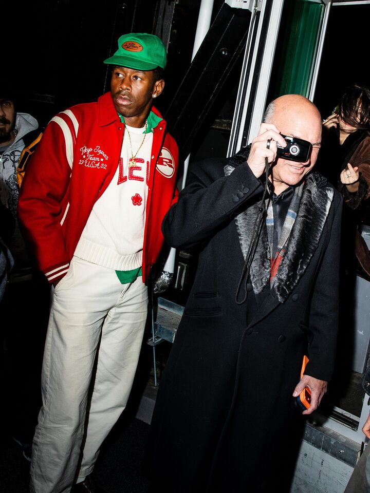 Tyler, the Creator & Kevin O'Leary at the Empire State Building