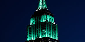 empire state building at night