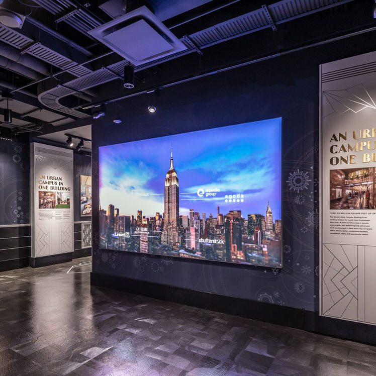 Urban Campus-Ausstellung im Empire State Building