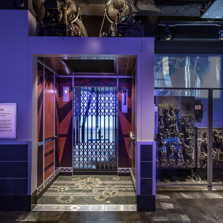 Empire State Otis Elevator Exhibit