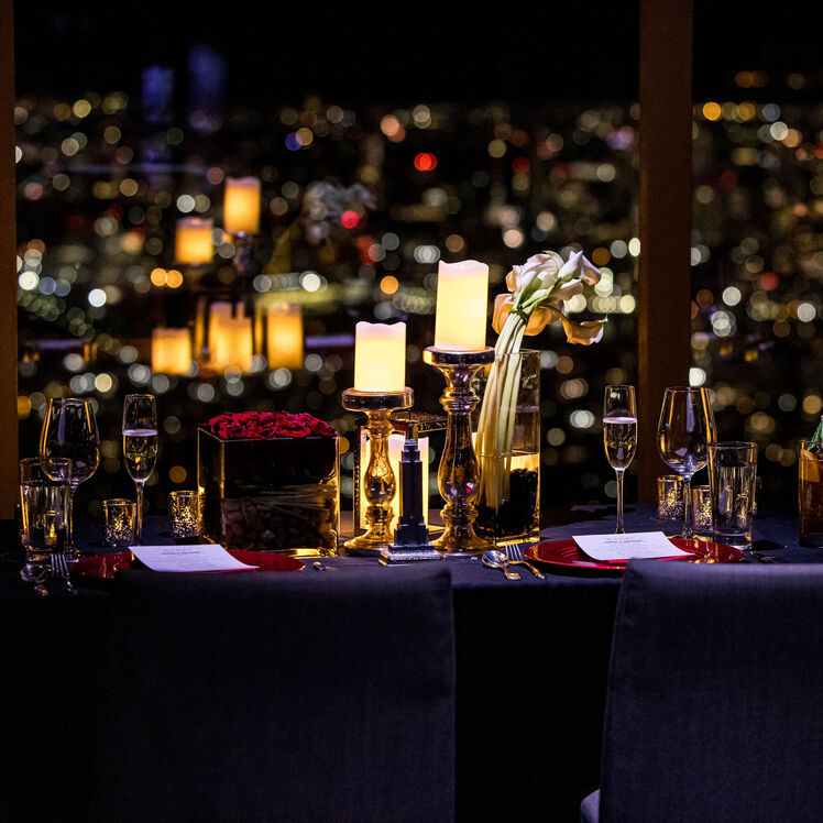 Dinner on the 102nd Floor Observatory