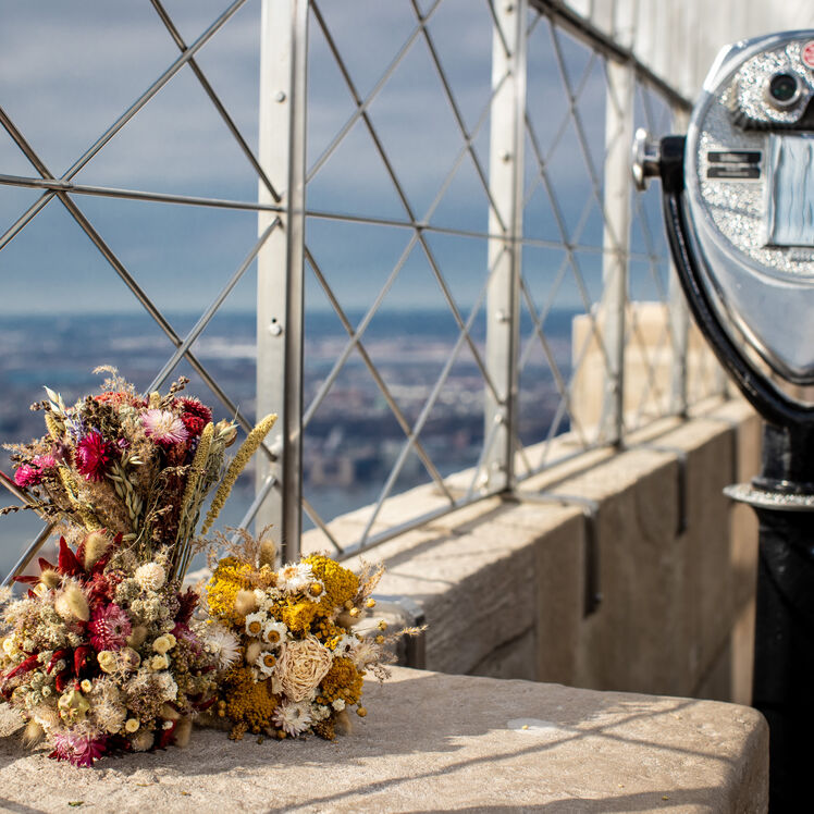 Flowers at the Empire State Building