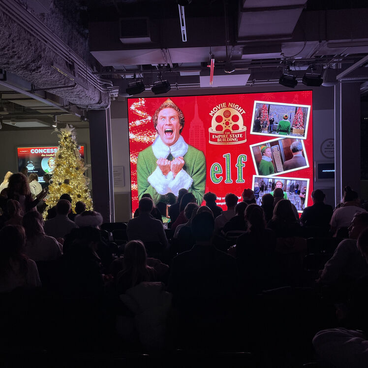 Elf movie screening at ESB