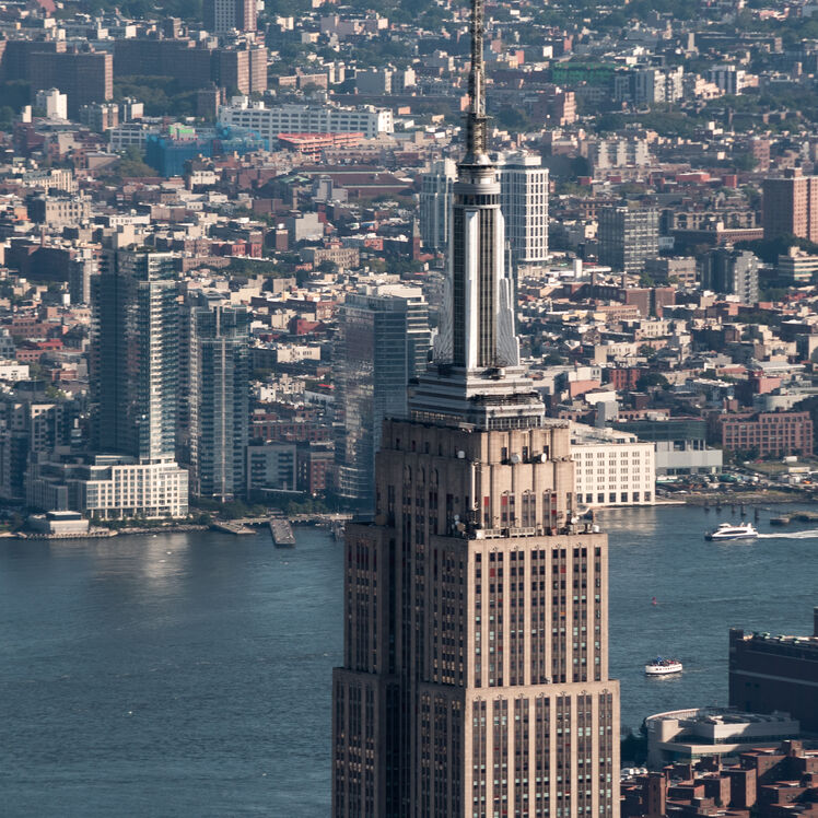 Empire State Building and NYC Skyline