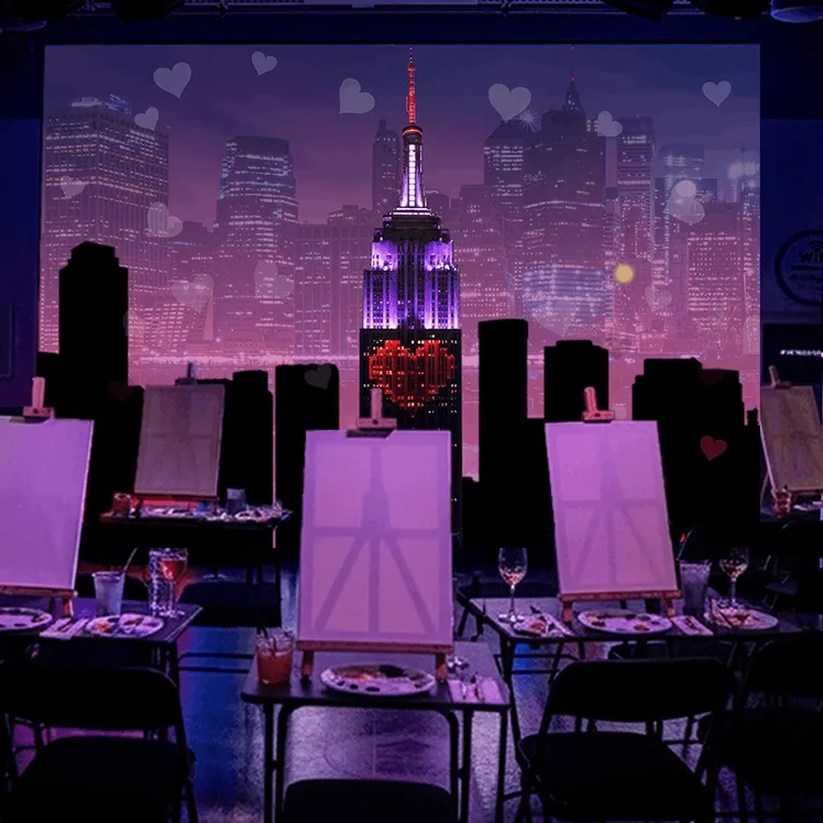 Paint N Pour At The Empire State Building Observatory