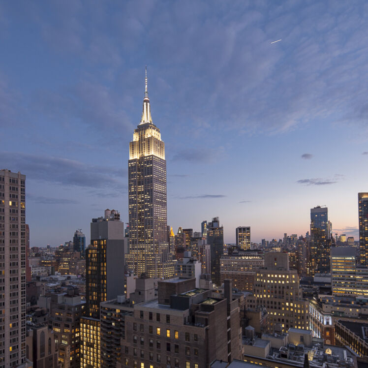 ESB at dusk