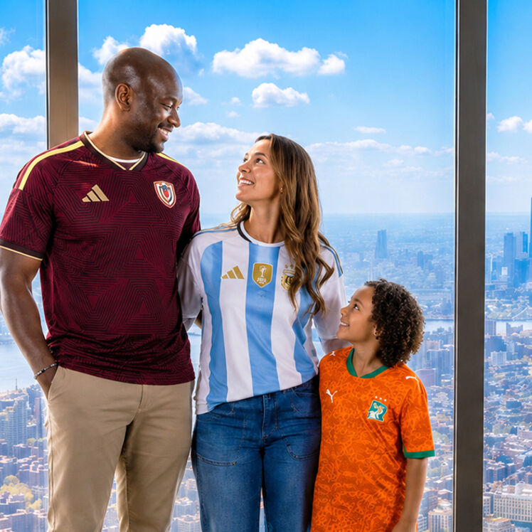 Family at the Empire State Building's 102nd Floor Observatory