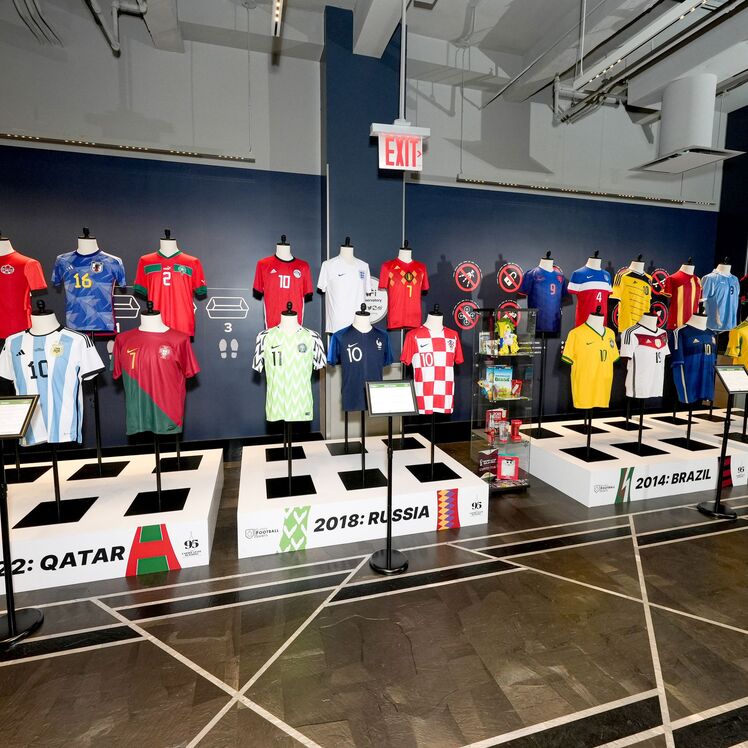 Classic Football Shirts Exhibit