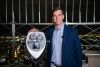 Eli Manning visits the Empire State Building
