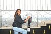 Gabby Thomas on the 86th Floor Observatory