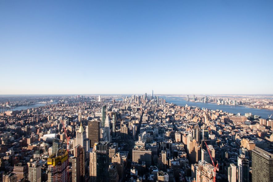 Image result for view from the empire state building