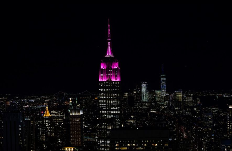 Tower Lights Empire State Building