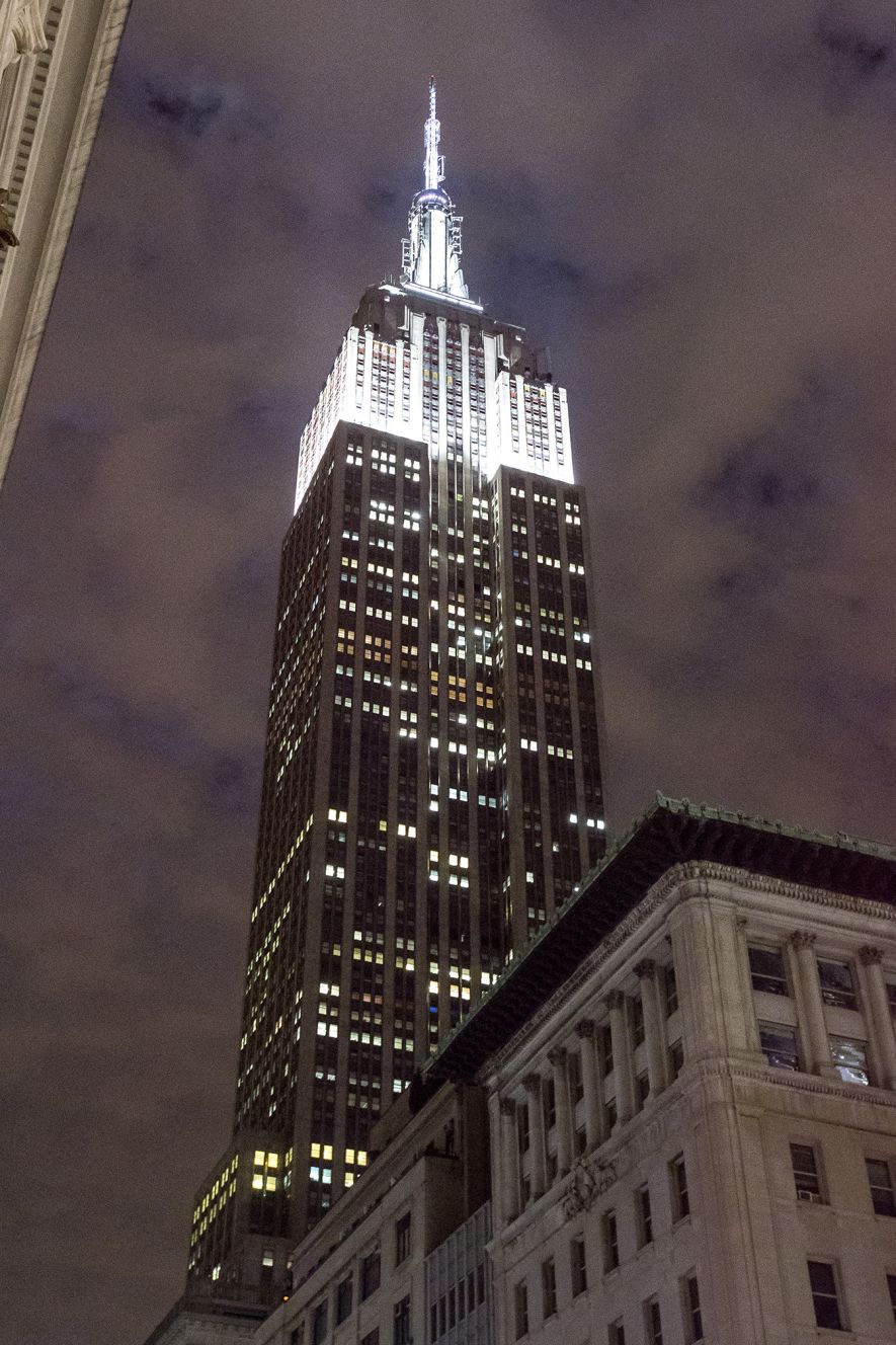 Tower Lights Empire State Building