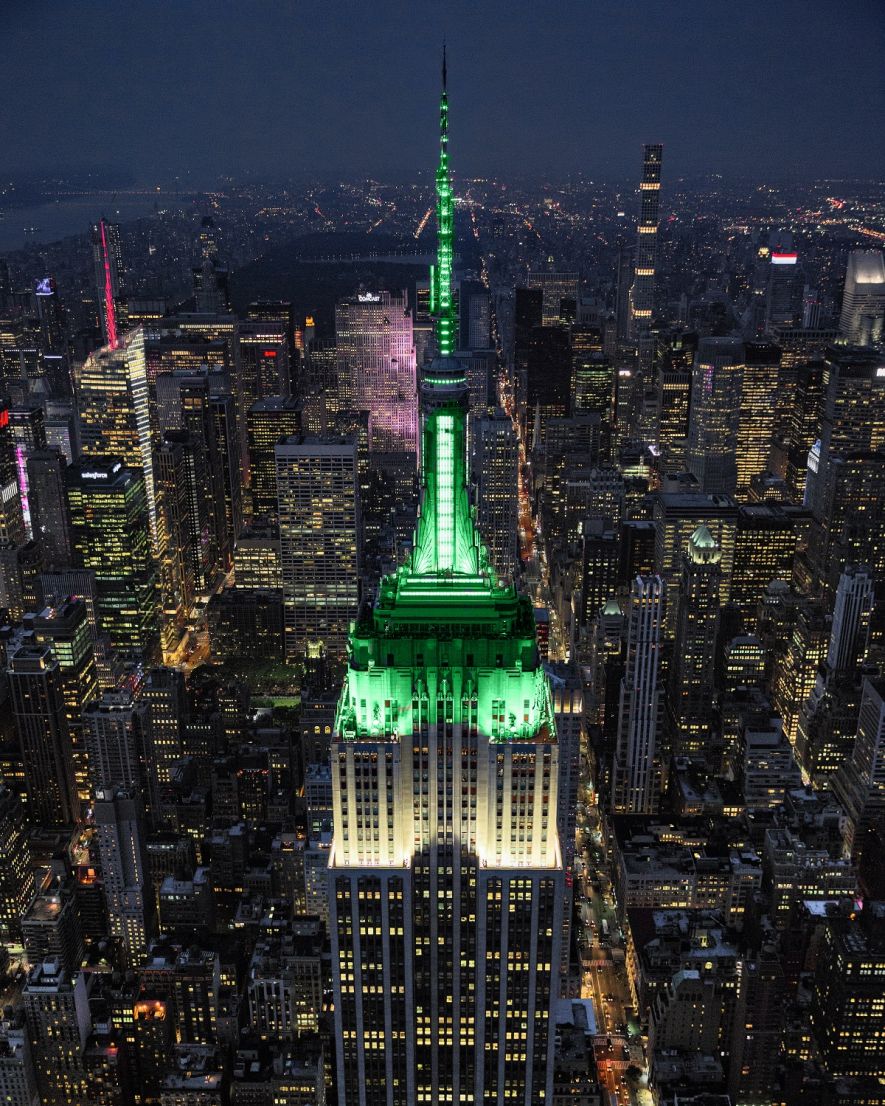 Empire State Building Tower Lights Calendar Michael Lewis