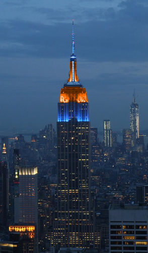 ESB Azul e Laranja