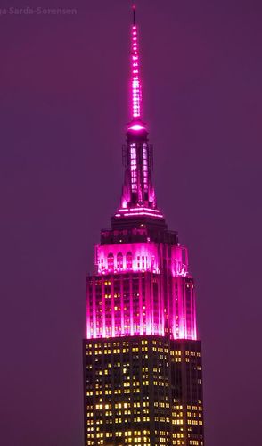 Iluminación rosa ESB