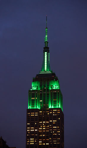 Tower Lights Calendar Empire State Building