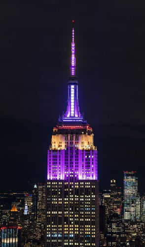 タワーライトカレンダー| エンパイアステートビル